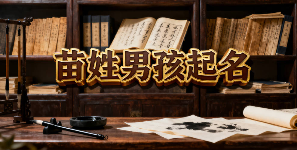 苗姓男孩起名大全