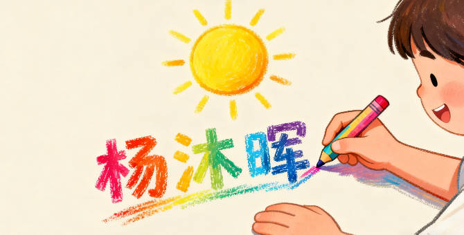 楊姓男寶寶起名經典大氣