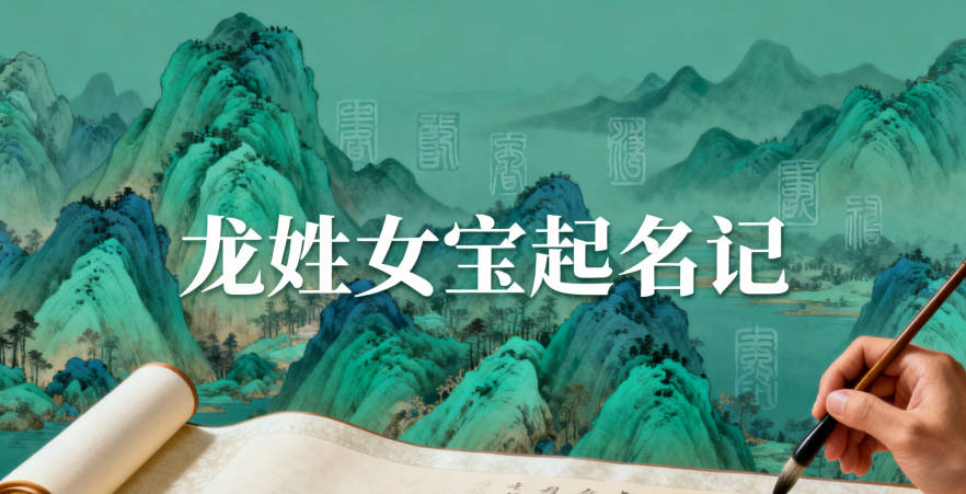 適合龍姓女寶寶的名字及含義