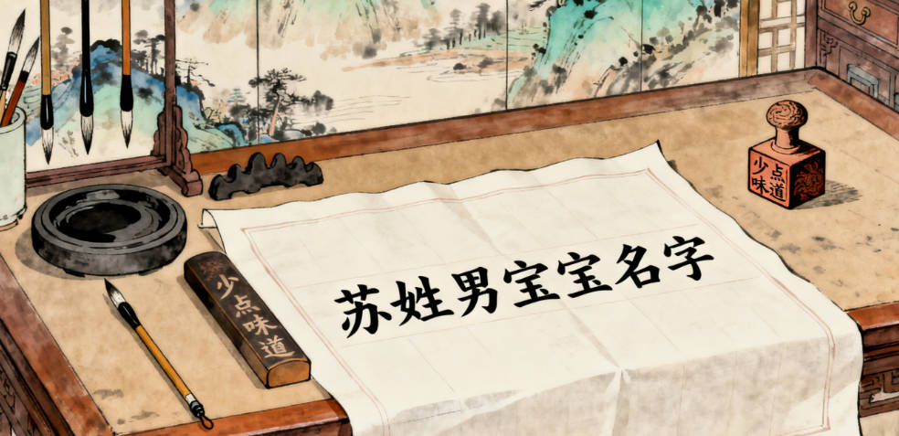 大氣的蘇姓男孩名字