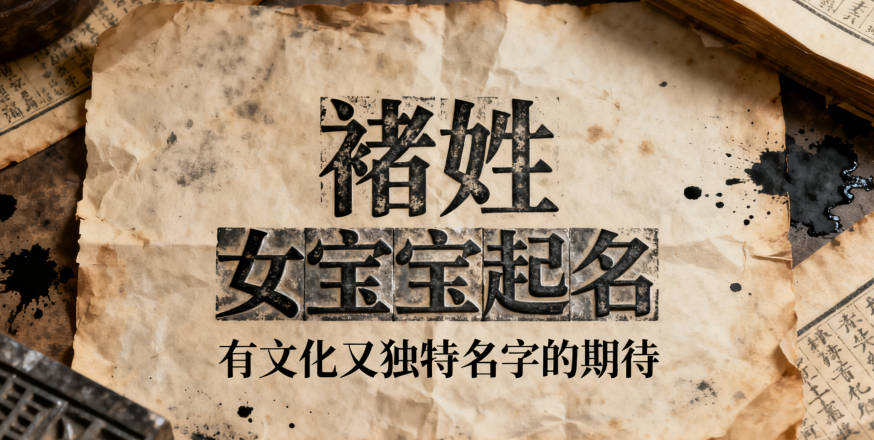 有寓意的褚姓女寶寶名字大全