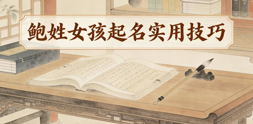 姓鮑女孩名字大全