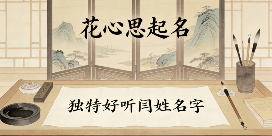 閆姓女寶寶起名獨(dú)特又好聽