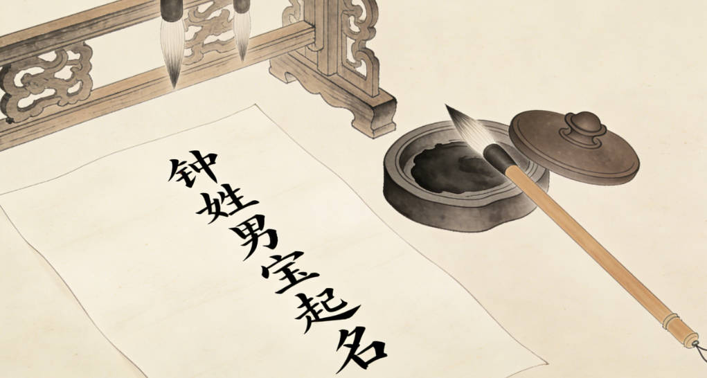 鐘姓男寶寶起名順口又大氣