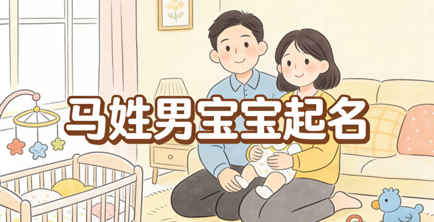 馬姓男寶寶起名寓意未來有成就