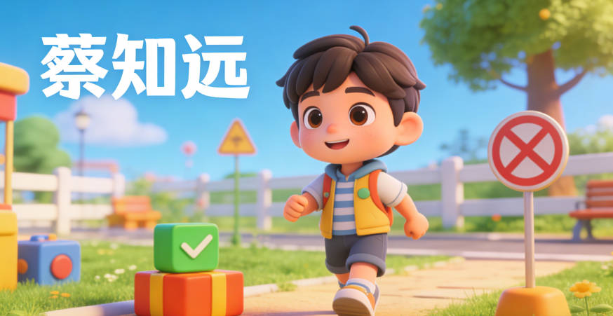 蔡知遠(yuǎn),既保留了知字的寓意,又避開(kāi)了諧音問(wèn)題