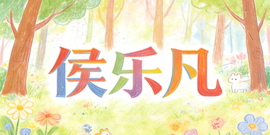 侯樂凡,樂是去聲,凡是陰平,聲調有變化,讀起來順口多了