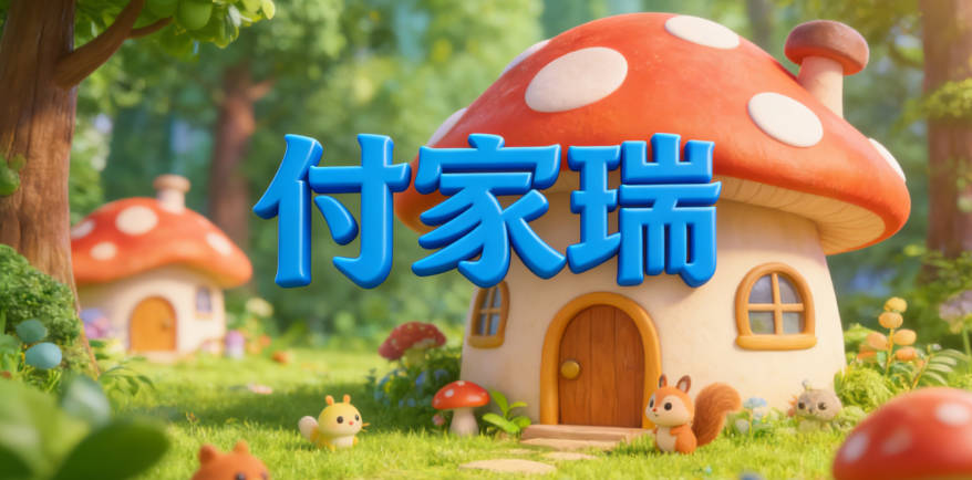 改成付家瑞，用方言念也覺得順口