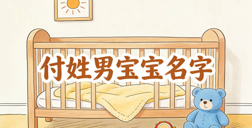 寓意吉祥的付姓男寶寶名字精選
