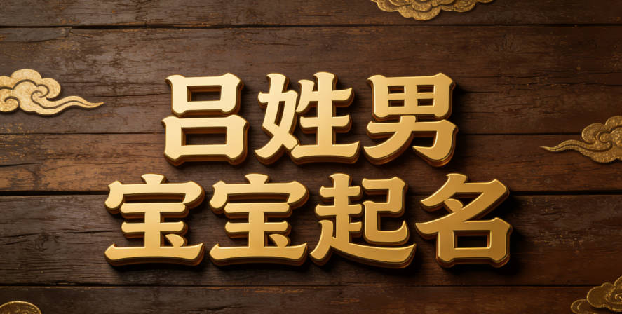 呂姓男寶寶起名大氣穩重